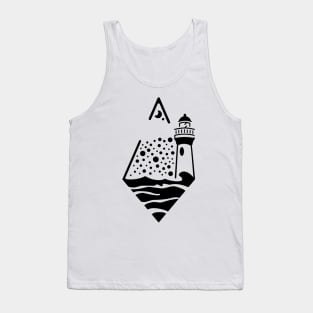 Lunar Lighthouse Tank Top